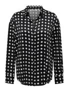 ONLY Onllydia L/S Satin Shirt Wvn Svart