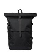 SANDQVIST Icon Rolltop Backpack L Svart