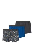 Name It Nkmboxer 3P Iron Space Noos Marinblå