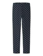 Name It Nkfdavina Aop Swe Legging Bru Noos Marinblå