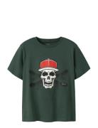 Name It Nkmnotti Ss Nreg Top Ps Noos Khaki Green