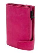 Tony Perotti Furbo Cardholder W/ Banknote And Coin Pocket Rosa