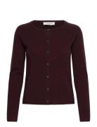 Rosemunde Rwlaica Ls O-Neck Raglan Cardigan Röd