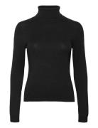 Vero Moda Vmglory Ls Rollneck Blouse Svart