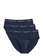 GANT Brief 3-Pack Marinblå