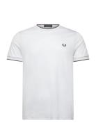 Fred Perry Twin Tipped T-Shirt Vit