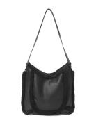 DAY ET Day Faux Shearling Shoulder Svart