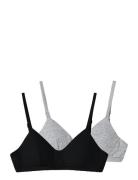 LMTD Nlfnantelle Bralette 2P Noos Svart