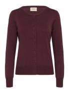 Fransa Frzubasic 60 Cardigan Burgundy
