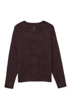 Vero Moda Vmdoffy Ls O-Neck Blouse Ga Noos Lila