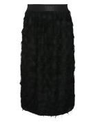 YAS Yasdio Hw Midi Skirt Svart