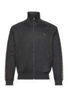 Fred Perry Contrast Tape Trk Jkt Svart