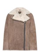 Jofama Pamela Shearling Jacket Brun