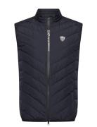 EA7 Down Waistcoat Marinblå