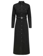 ONLY Onlmyth Life Belt Dnm Maxi Dress Pim527 Svart