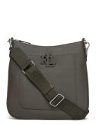 Lauren Ralph Lauren Pebbled Lthr/Web-Cameryn 27-Cxb-Lrg Khaki Green