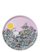 Arabia Moomin Tray 35Cm Friends Forever Rosa