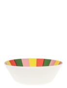 Arabia Vuokko Bowl 17Cm Pieni 4-Raita Multi/patterned