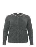 Kaffe Curve Kcroxia Cardigan Grå