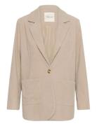 Cream Crkanna Corduroy Blazer Beige