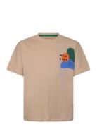 The New Tnpavel Os S_S Tee Beige
