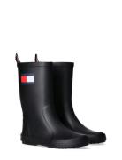 Tommy Hilfiger Tommy Hilfiger Flag Rain Boot Svart