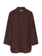 Day Birger Et Mikkelsen Weiss - Light Wrinkled Structure Brun