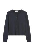 Marc O'Polo Cardigans Long Sleeve Marinblå