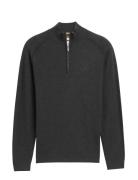Tom Tailor Basic Knit Troyer Grå