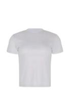 Calvin Klein Ss Supima Crewneck Vit