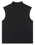 Calvin Klein Sleeveless Mockneck Svart