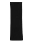 Calvin Klein Ck Metal Wool Rib Scarf Svart