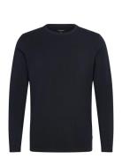 Lindbergh Basic O-Neck Stretch Tee L/S Marinblå