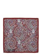 Amanda Christensen Pocket Square Burgundy