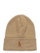 Polo Ralph Lauren Combed Cotton Beanie Beige
