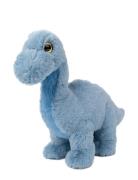 Teddykompaniet Dino, Brachiosaurus, Blå, Stor Blå
