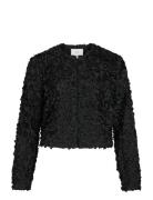 Vila Virosie L/S Cardigan/Dc/R Svart