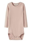 Lil'Atelier Nbfthora Hir Ls Slim Body Lil Rosa