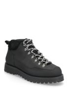 Garment Project Dune Mid - Black Crazy Horse Leathe Svart