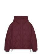 Fabienne Chapot Prisca Puffer Burgundy