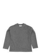 Copenhagen Colors Modal Rib Ls Blouse W. Drop Shoulder Grå