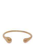 Syster P Bolded Drops Bangle Gold Guld