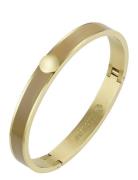 Bud To Rose Capri Enamel Bracelet Sand/Gold Guld