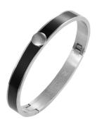 Bud To Rose Capri Enamel Bracelet Black/Silver Silver