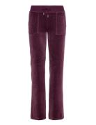 Juicy Couture Del Ray Pocketed Pant Burgundy