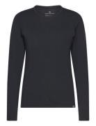 Danish Endurance Women's Merino Long Sleeved Shirt Svart