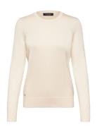 Lauren Ralph Lauren Cotton Modal-Ls Sweater Kräm