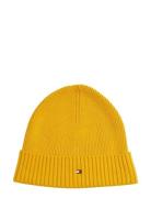 Tommy Hilfiger Th Flag Pima Cotton Beanie Gul