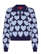 Cras Lovemycras Pullover Marinblå