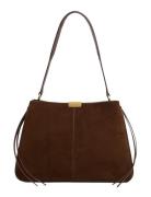 Tommy Hilfiger Casual Leather Shoulder Bag Sued Brun
